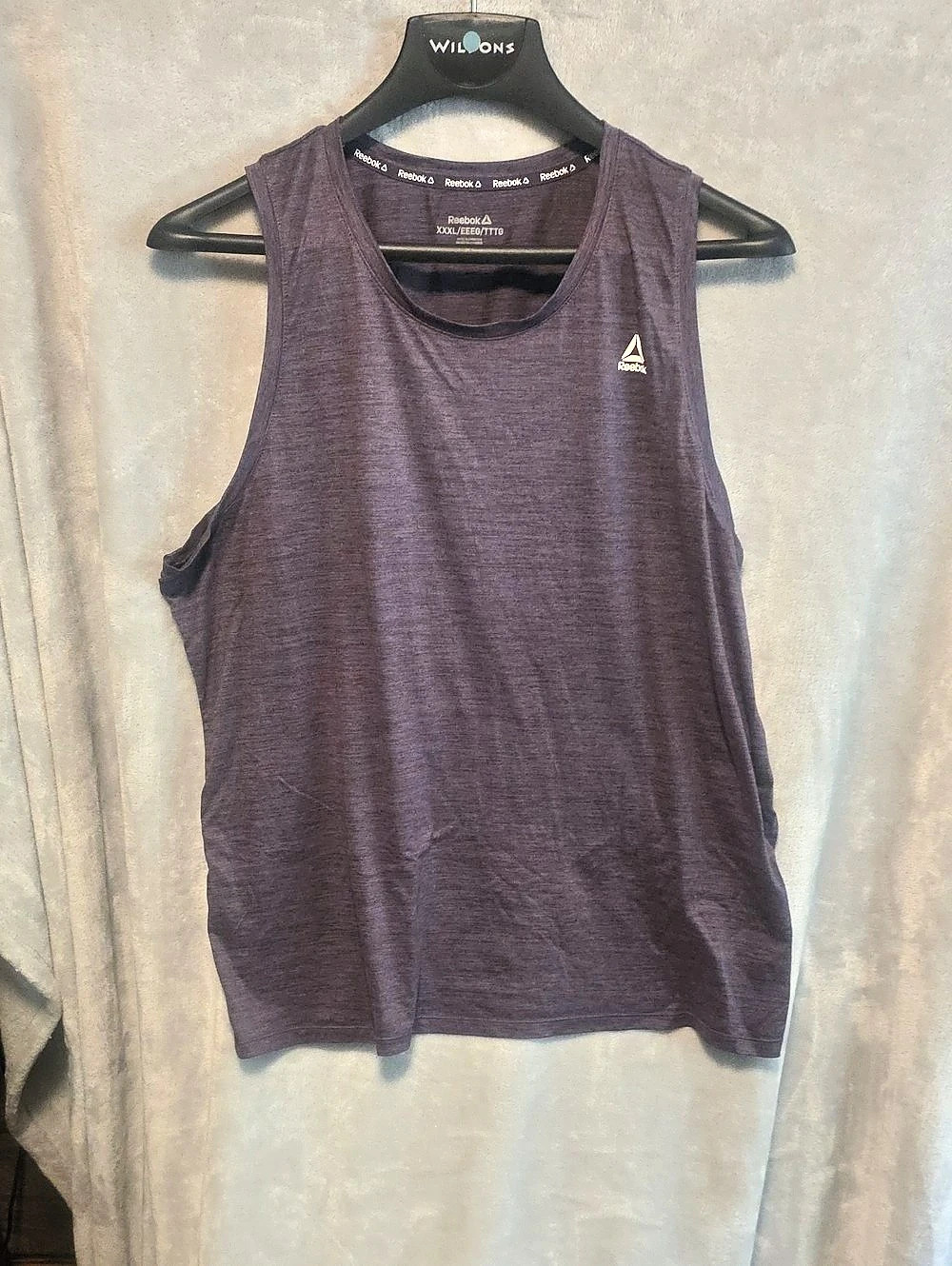 Reebok Purple Athletic Tank Top Size XXXL